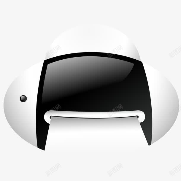 头盔黑白图png免抠素材_新图网 https://ixintu.com 图案 头盔 头盔黑白图 黑白