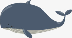 卡通鲸鱼装饰素材