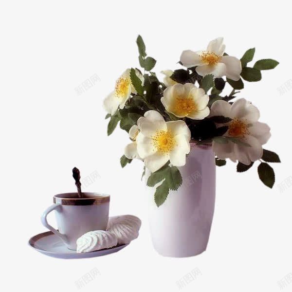 茶品装饰花朵png免抠素材_新图网 https://ixintu.com 免抠 素材 花朵 花瓶 茶品 装饰