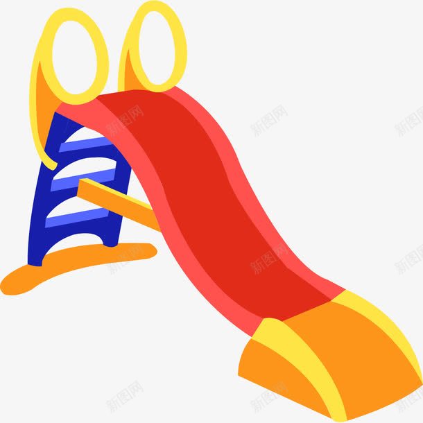 儿童滑梯png免抠素材_新图网 https://ixintu.com 儿童玩具 滑梯 玩具