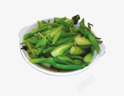 炒青菜油麦菜素材