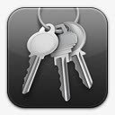 keychain钥匙扣访问系统图标高清图片