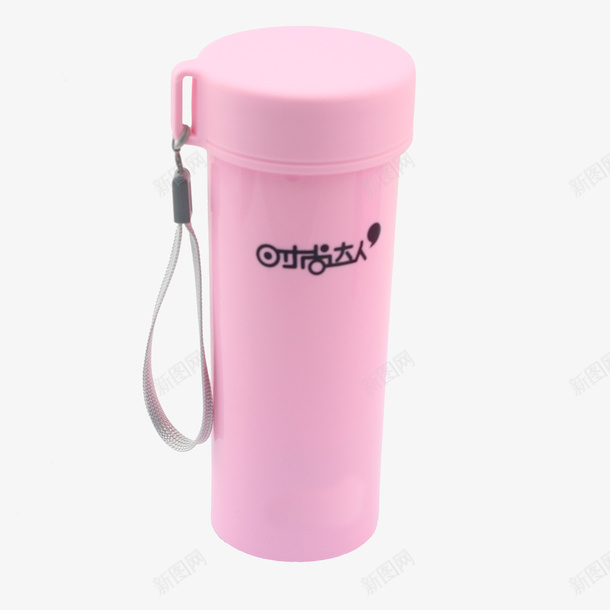 塑料水杯png免抠素材_新图网 https://ixintu.com 圆柱形 塑料 水杯 粉色