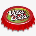 维塔维塔可乐汽水瓶盖高清图片