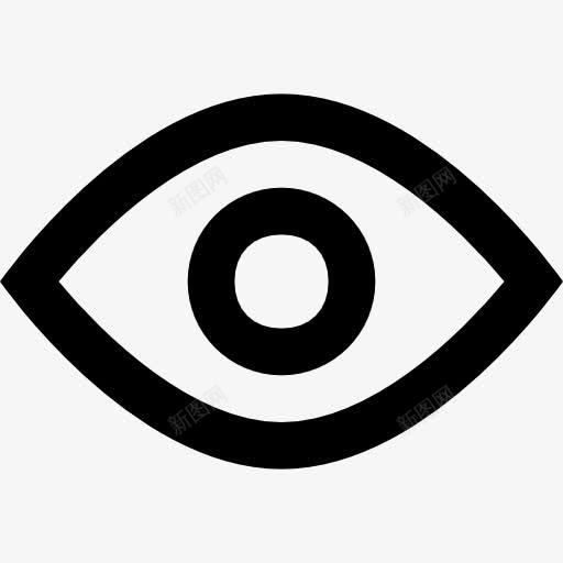 光图标png_新图网 https://ixintu.com 医学 看 眼 眼科 视力