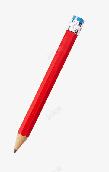 一支铅笔png免抠素材_新图网 https://ixintu.com 写字 学习用品 红色 铅笔