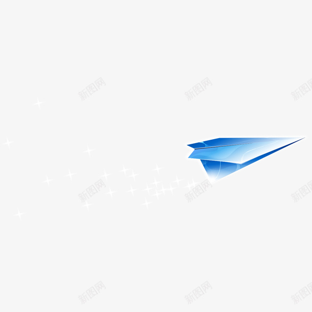 纸飞机的飞往png免抠素材_新图网 https://ixintu.com 纸飞机 蓝色 飞往 飞机