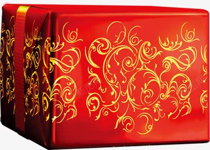 红色中国风礼盒png免抠素材_新图网 https://ixintu.com 国风 礼盒 素材 红色
