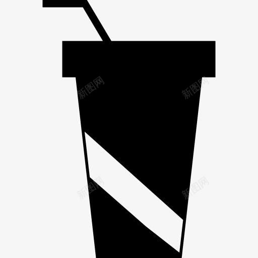 纸吸管杯图标png_新图网 https://ixintu.com 杯 秸秆 软 造纸 食品 饮料