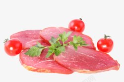 平刨生肉片农家腊肉高清图片