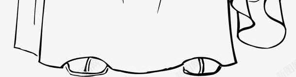 白描人物png免抠素材_新图网 https://ixintu.com 中国风 人物 古典 素描