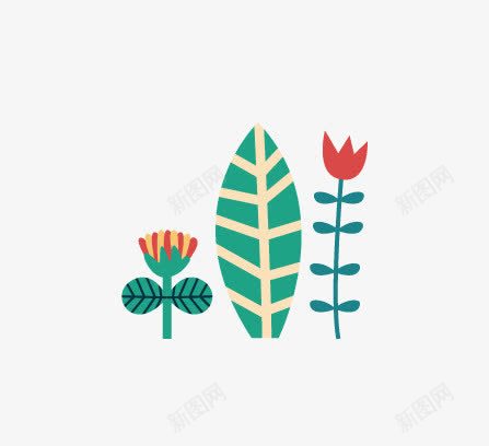 植物png免抠素材_新图网 https://ixintu.com 仙人掌 绿色 花