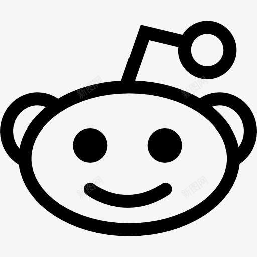 Reddit的标志图标png_新图网 https://ixintu.com Reddit 头 标志 标识 符号 网络