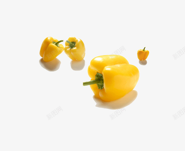黄椒png免抠素材_新图网 https://ixintu.com 蔬菜 黄椒 黄色 黄色甜椒