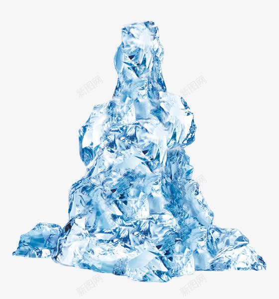 蓝色冰山装饰元素png免抠素材_新图网 https://ixintu.com 冰山装饰元素 蓝色冰山 蓝色冰山装饰元素 装饰元素