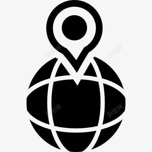 土工格栅与占位符标志图标png_新图网 https://ixintu.com 世界地图 占位符 地图 地图和国旗 地球 地球图标 定位 标志 符号