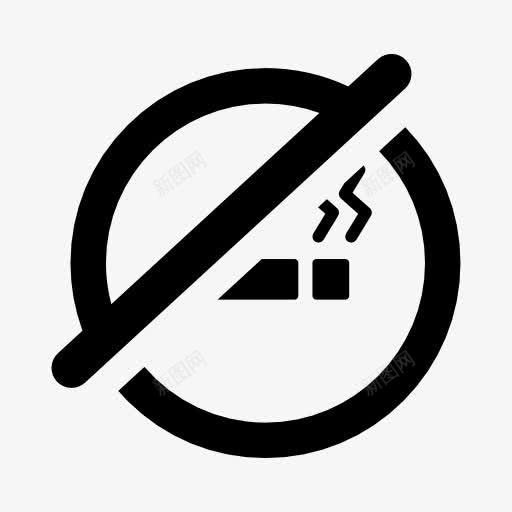 禁止抽烟标志图标png_新图网 https://ixintu.com nosmoking 禁止吸烟 禁止抽烟
