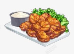 手绘食物矢量图素材