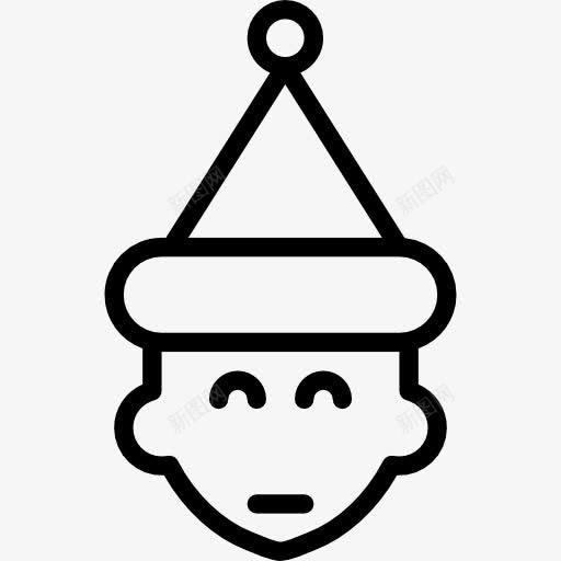 海精灵图标png_新图网 https://ixintu.com 人头像 圣诞节 头 精灵