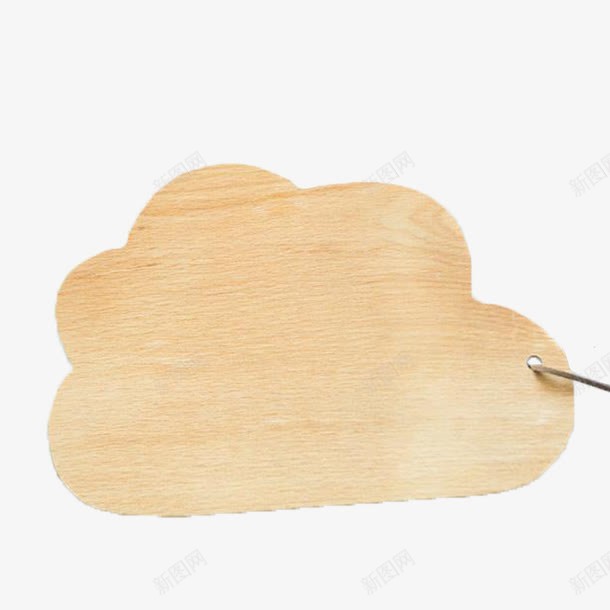 创意木餐盘简约时尚png免抠素材_新图网 https://ixintu.com 云朵 创意 可洗 木餐盘
