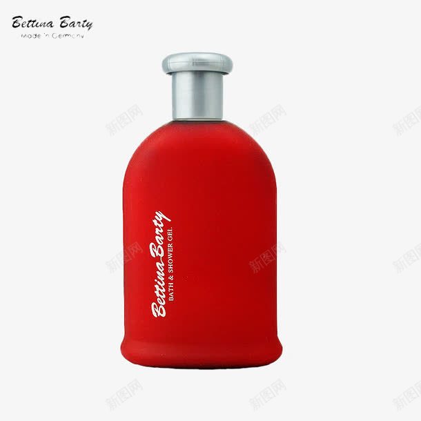 红色磨砂瓶装洗发露png免抠素材_新图网 https://ixintu.com 产品实物 洗发 瓶 磨砂