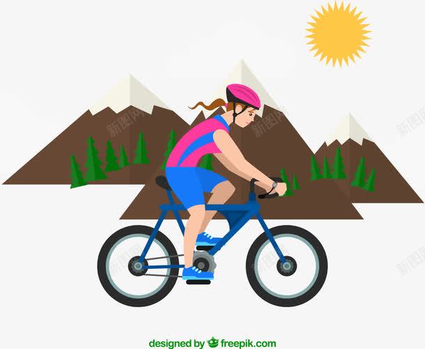 骑行爱好者png免抠素材_新图网 https://ixintu.com 健康 爱好 运动 骑行
