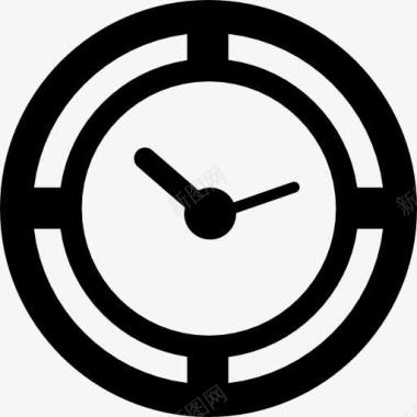 圆形时钟工具图标图标