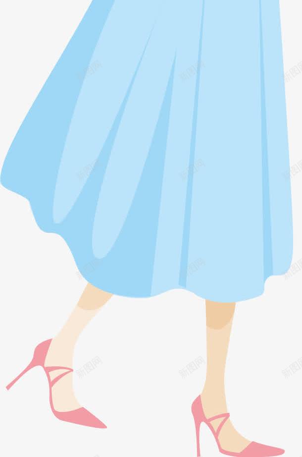 长发美女png免抠素材_新图网 https://ixintu.com 卡通 可爱 美女 长发