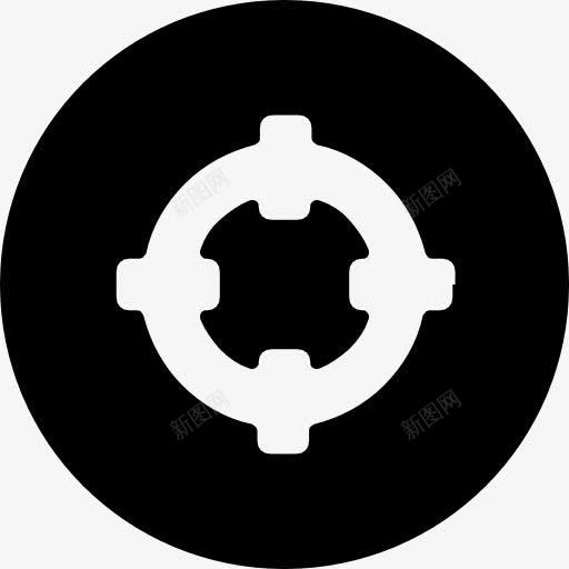目标图标png_新图网 https://ixintu.com 射击 武器 狙击手的目标 目标