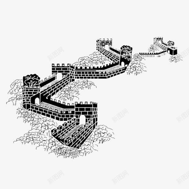 中国长城png免抠素材_新图网 https://ixintu.com 剪贴画 名胜古迹 长城