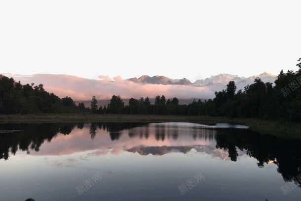 美丽马瑟森湖png免抠素材_新图网 https://ixintu.com 新西兰马瑟森湖 旅游景区 美丽马瑟森湖 著名景点