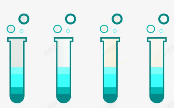 四个试管png免抠素材_新图网 https://ixintu.com PPT 创意 医疗 试管免抠PNG