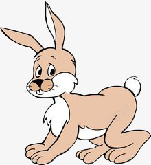 卡通兔子素材
