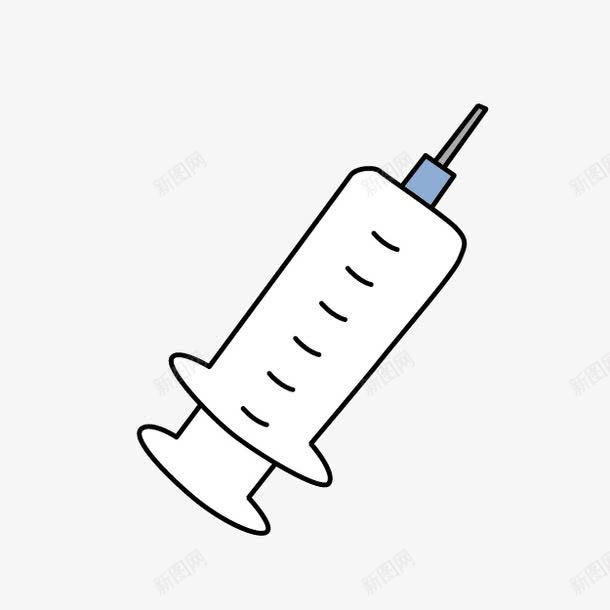 卡通注射器png免抠素材_新图网 https://ixintu.com 卡通注射器 卡通针筒 注射器 针筒