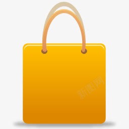 黄色手提袋子png免抠素材_新图网 https://ixintu.com 手提 袋子 黄色