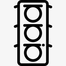 交通路标交通灯图标高清图片