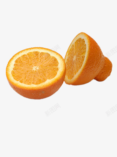 切开的橙子png免抠素材_新图网 https://ixintu.com 橙子 水果 爽口 美味