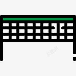 排球网图标图标