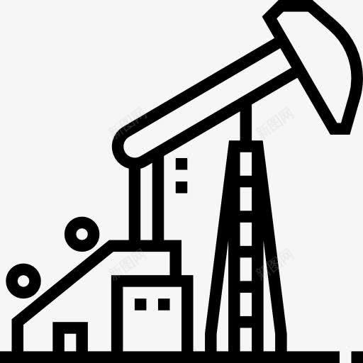 Pumpjack图标png_新图网 https://ixintu.com pumpjack 工业 建筑 提取 泵杰克 石油