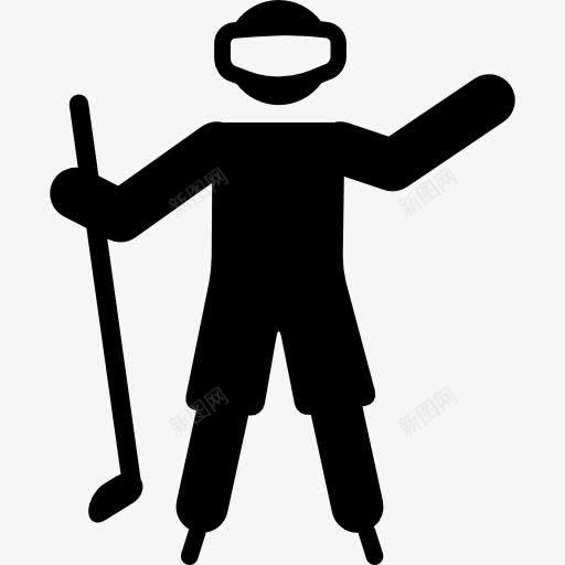 冰上曲棍球队的球员图标png_新图网 https://ixintu.com 人 冰球运动 玩冰球 运动 运动员