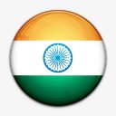国旗印度国世界标志素材