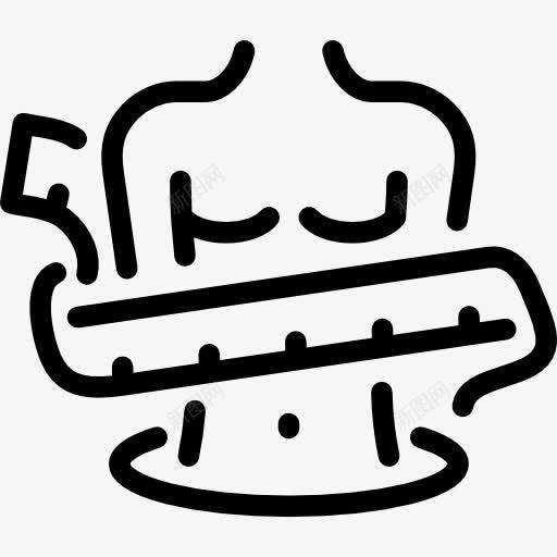 减肥图标png_新图网 https://ixintu.com 人 保健 尺 测量 运动 重量