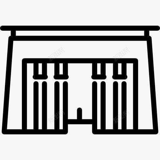 哈索尔图标png_新图网 https://ixintu.com 埃及 埃及丹德拉神庙 纪念碑