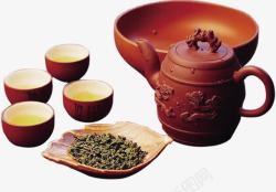 茶艺文化品味茶壶雕刻素材