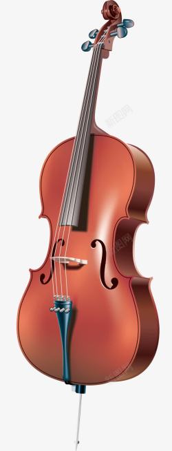 逼真的小提琴素材