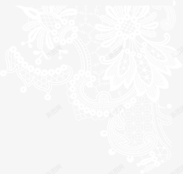 白色合成效果创意花卉纹理png免抠素材_新图网 https://ixintu.com 创意 合成 效果 白色 纹理 花卉