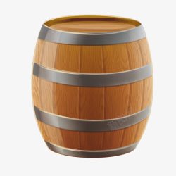 木制酒桶素材