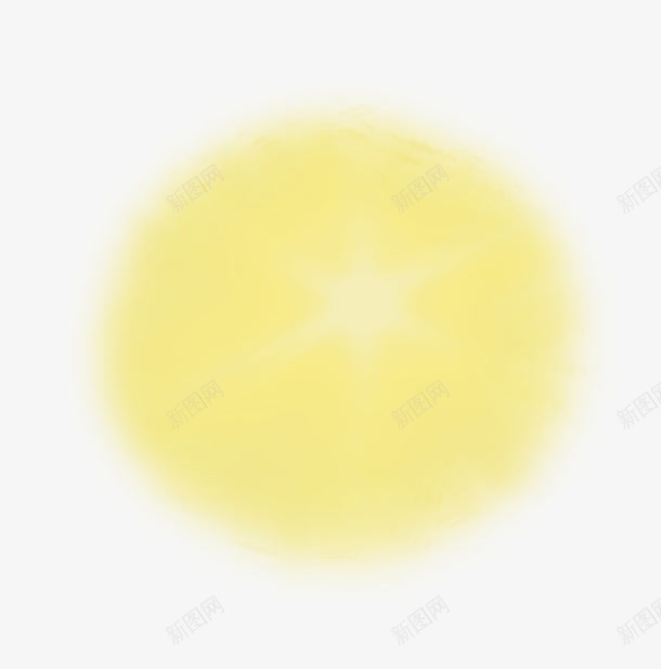 黄色光效元素png免抠素材_新图网 https://ixintu.com PPT素材 光效 装饰 黄色