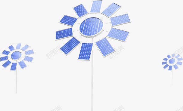 手绘节能能源太阳板png免抠素材_新图网 https://ixintu.com 太阳 能源 节能