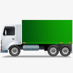 卡车离开绿色图标png_新图网 https://ixintu.com green left truck 卡车 左 绿色